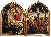 Rogier van der Weyden Diptic de Jeanne de France Spain oil painting artist